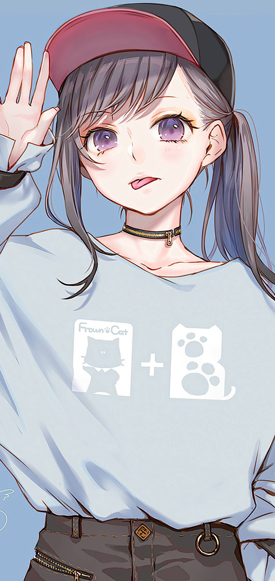 Vivo Y11 Chica Anime Linda Fondos de pantalla