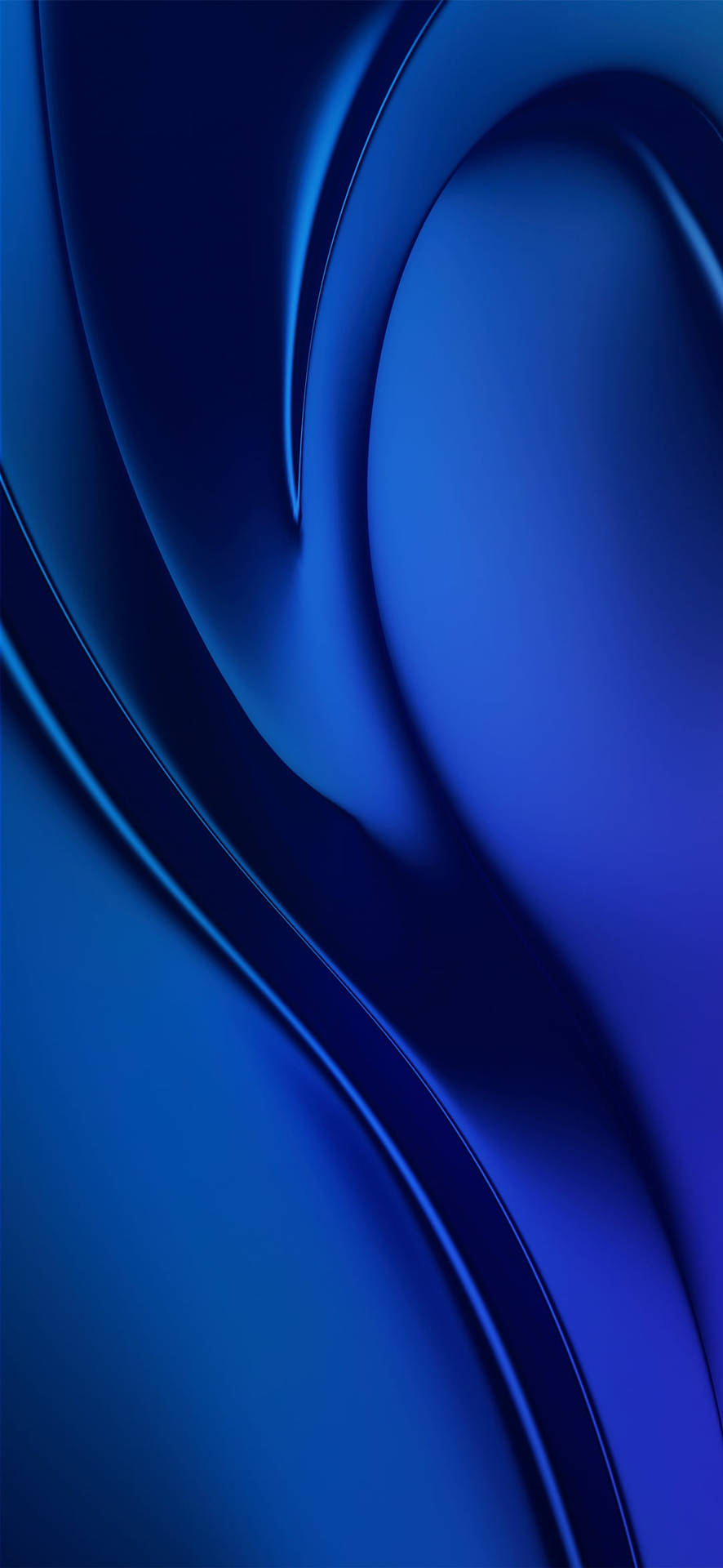 Vivo Y20 Ola Azul Oscuro Fondos de pantalla