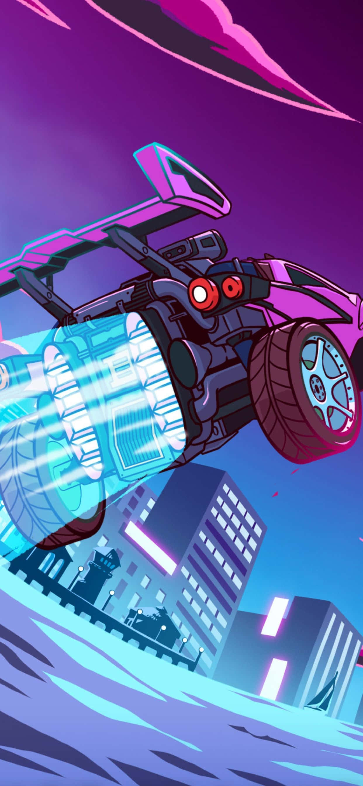 Vuela Alto con el iPhone XS Max y Rocket League Fondos de pantalla