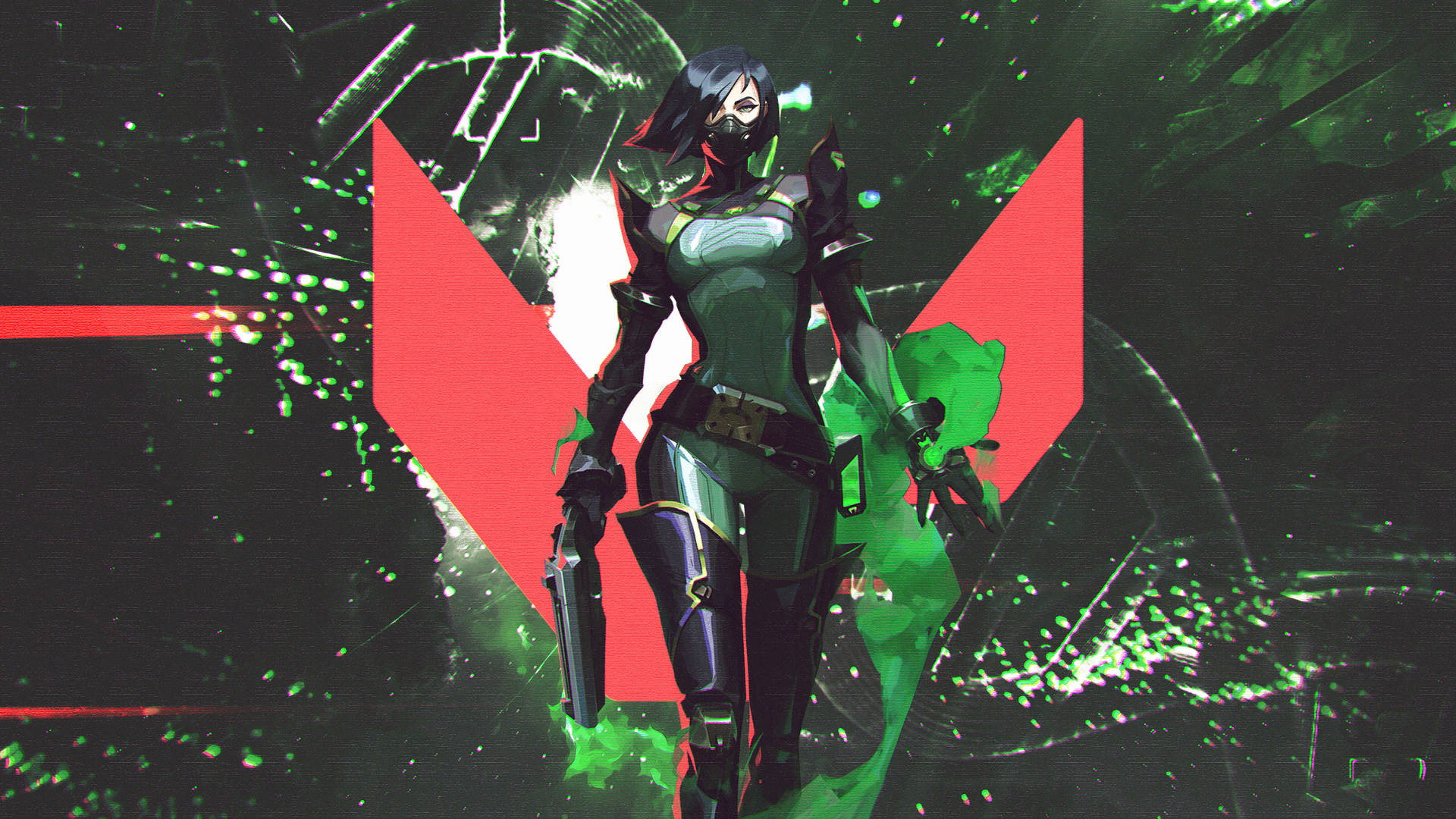 Fondo de pantalla de Viper veneno en Valorant
