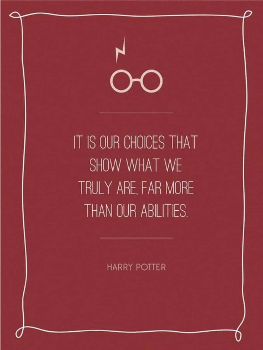 Wallpaper Inspirador de Citas de Harry Potter Fondos de pantalla
