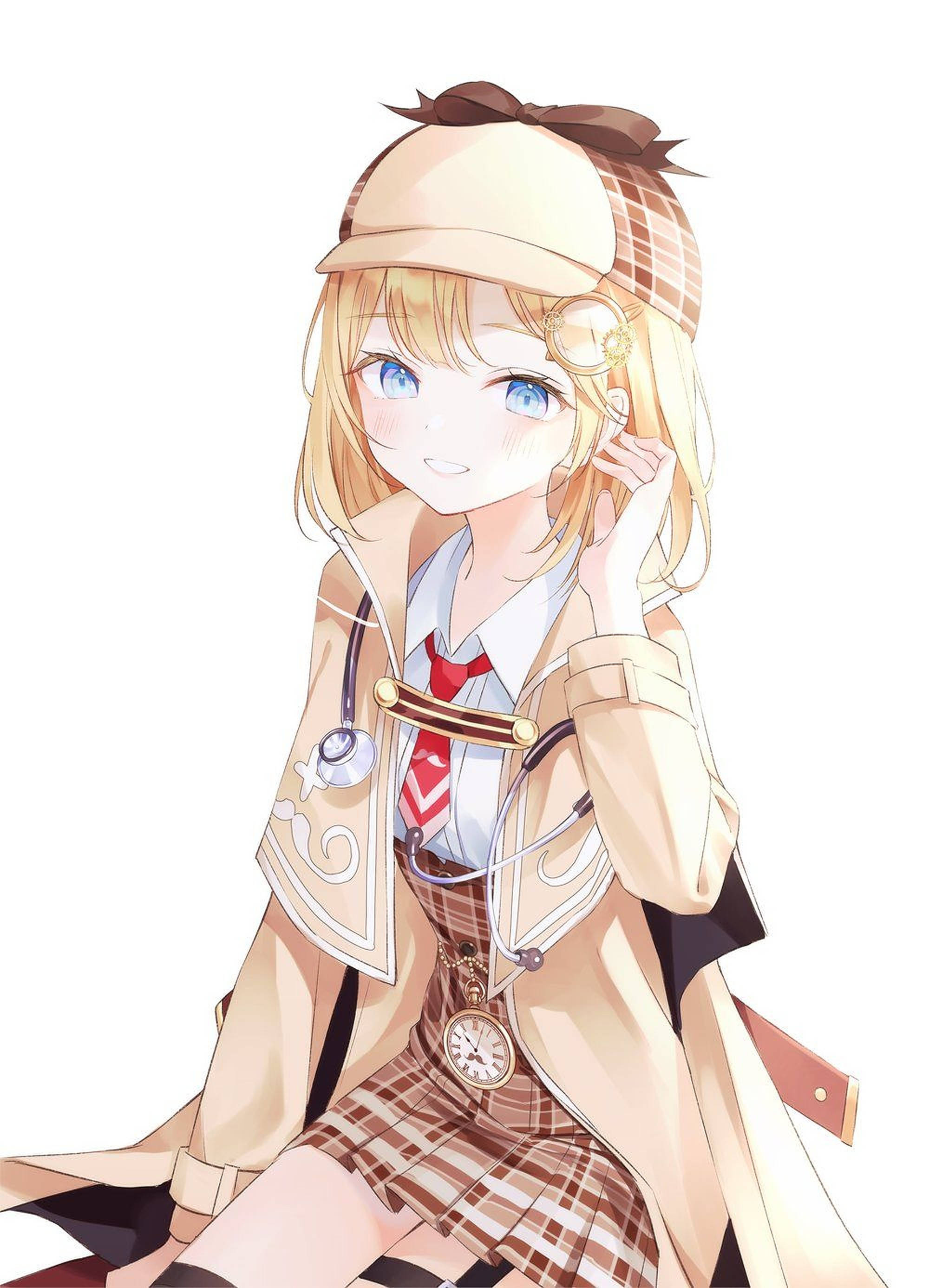 Watson Amelia en su Atuendo Icónico Fondos de pantalla