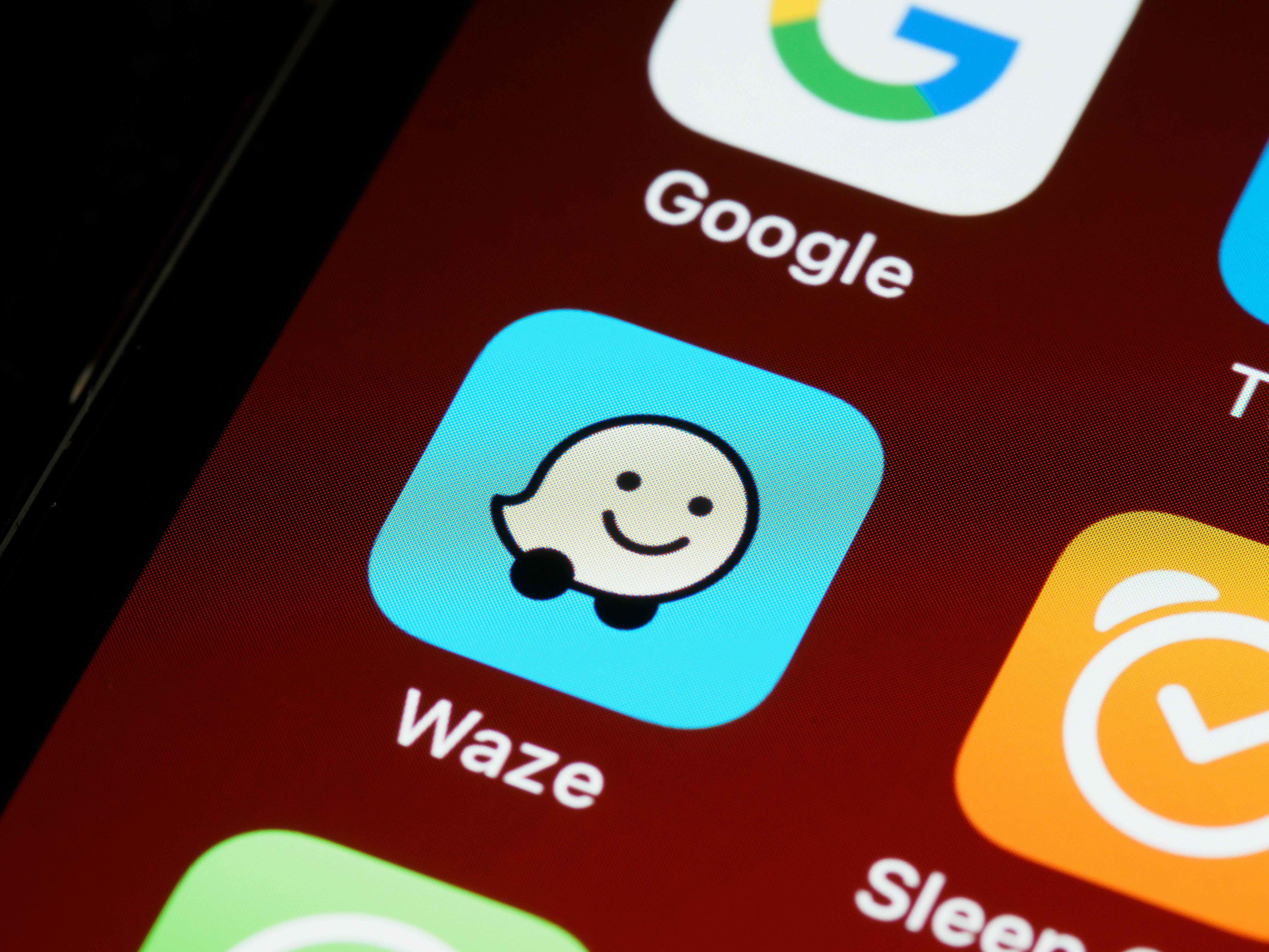 Waze App iOS 13 Fondos de pantalla