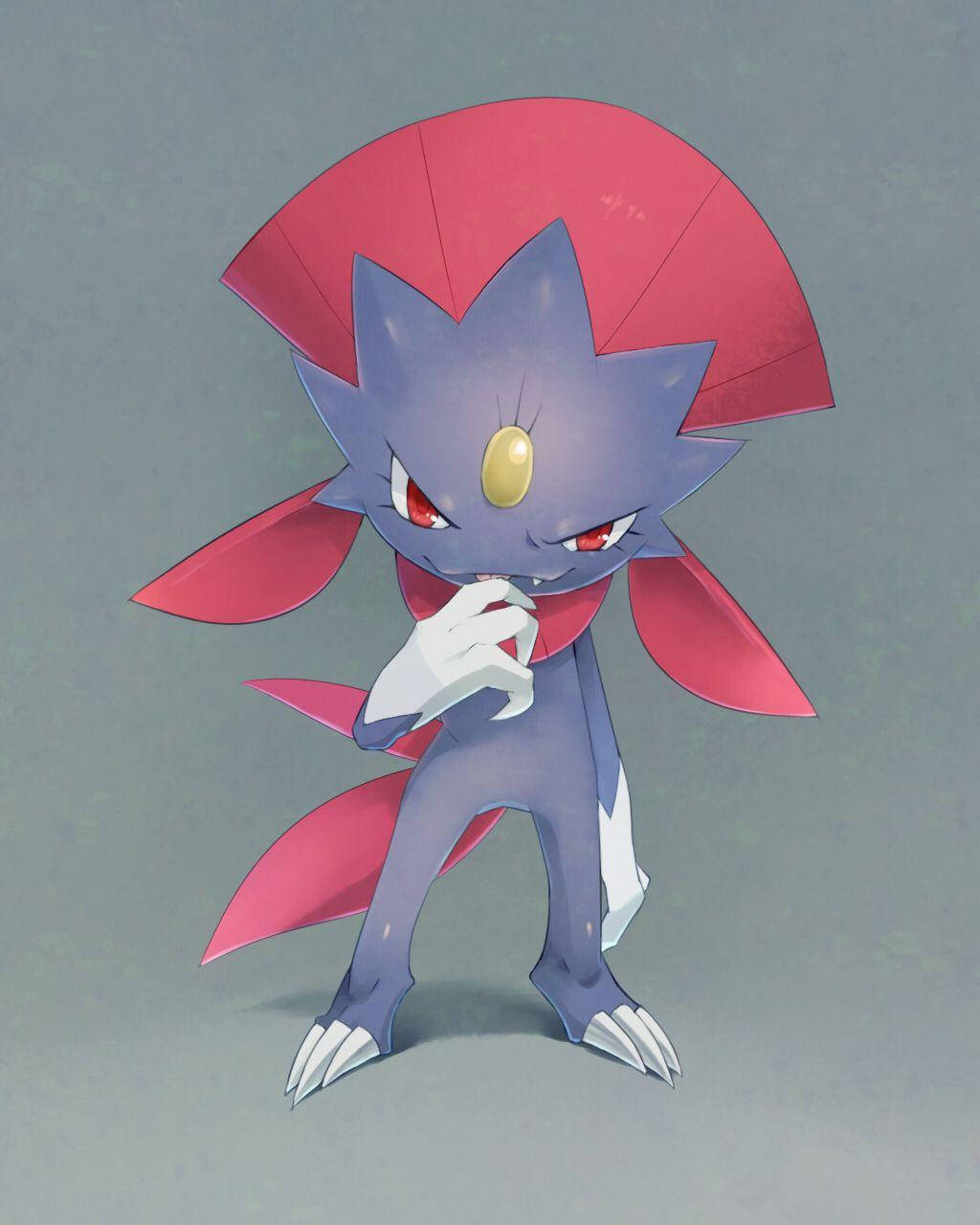 Weavile Sonriendo con Sorna Fondos de pantalla