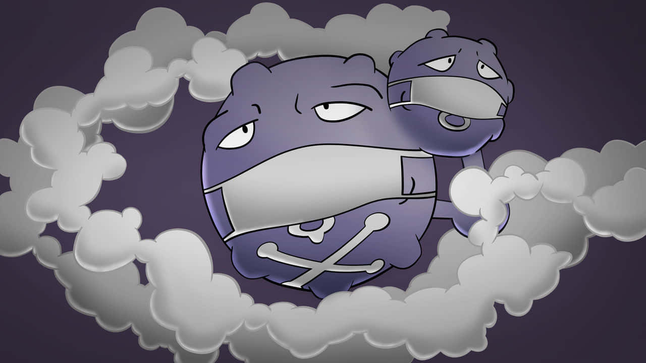 Weezing usando cubrebocas Fondos de pantalla