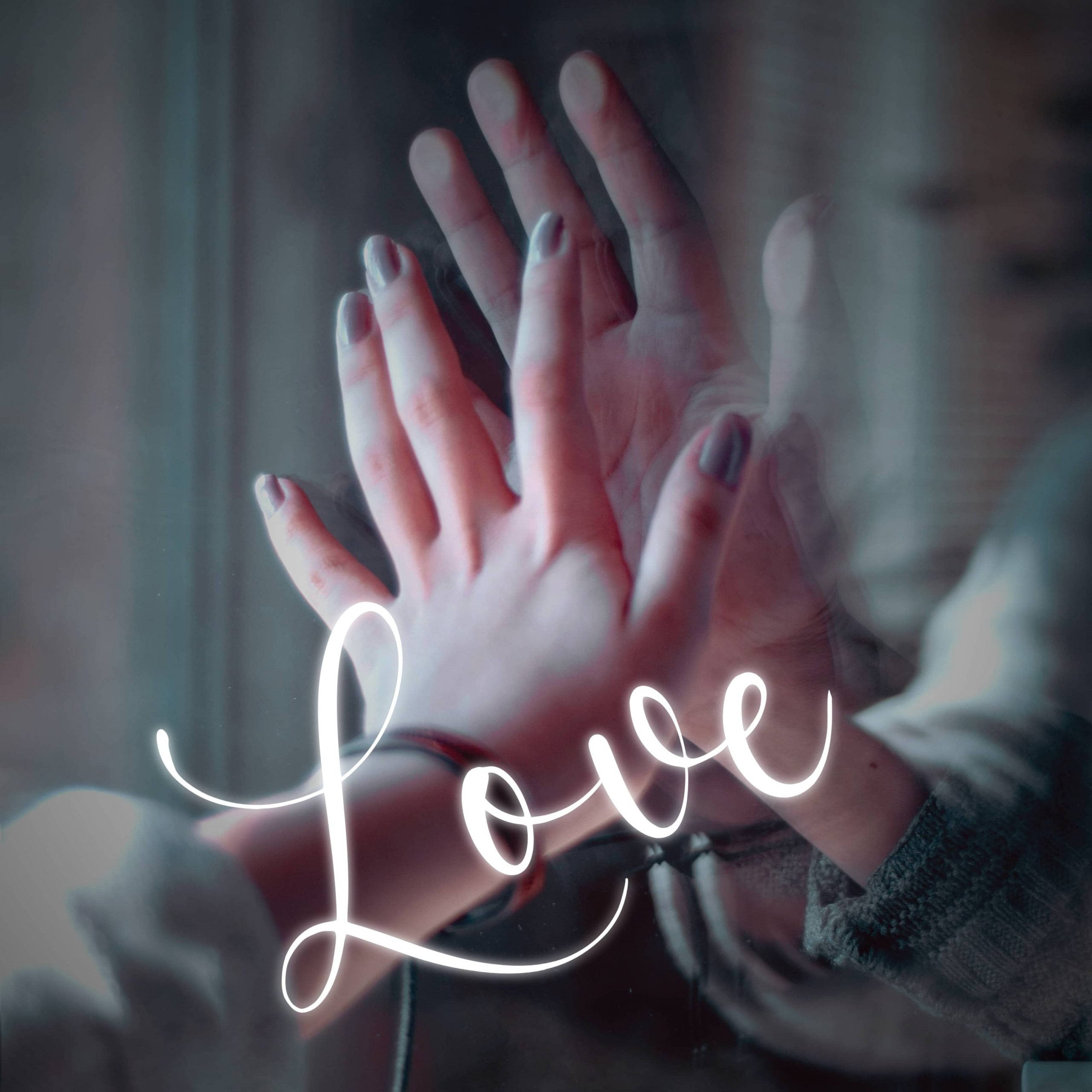 WhatsApp DP Mano de Amor Fondos de pantalla