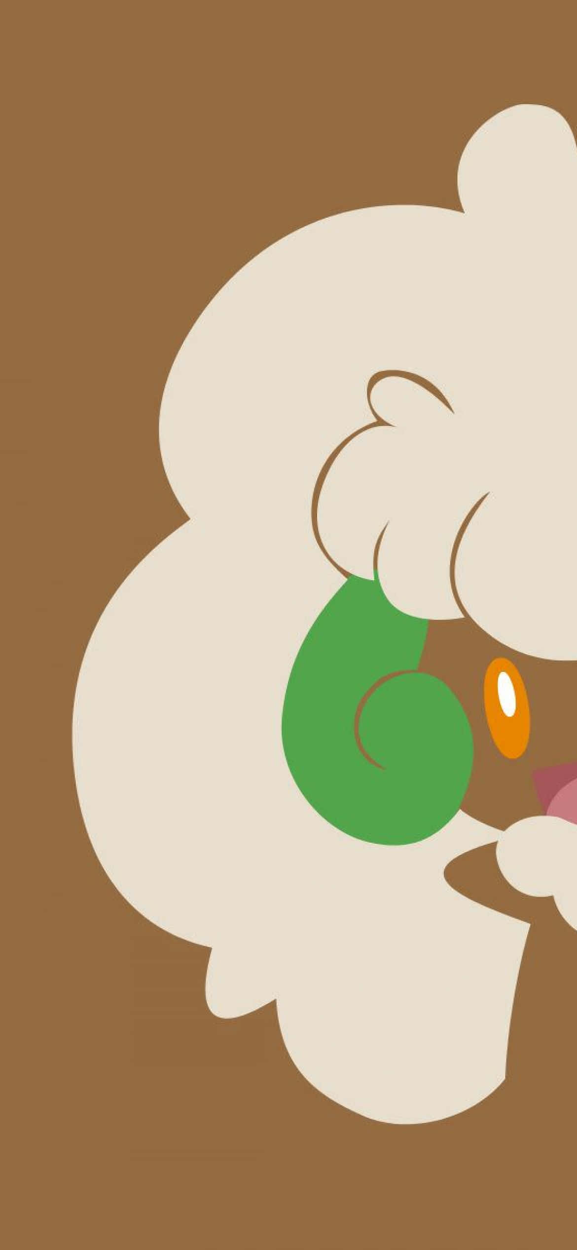 Whimsicott Teléfono Estética Marrón Simple Fondos de pantalla