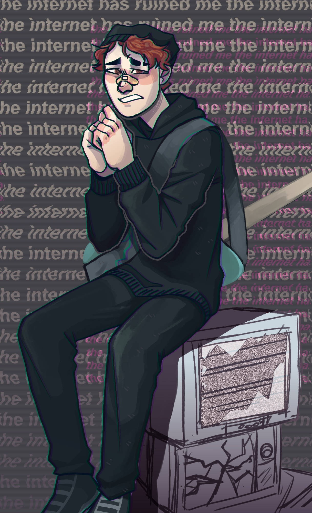 Wilbur Soot Atuendo Totalmente Negro Fondos de pantalla
