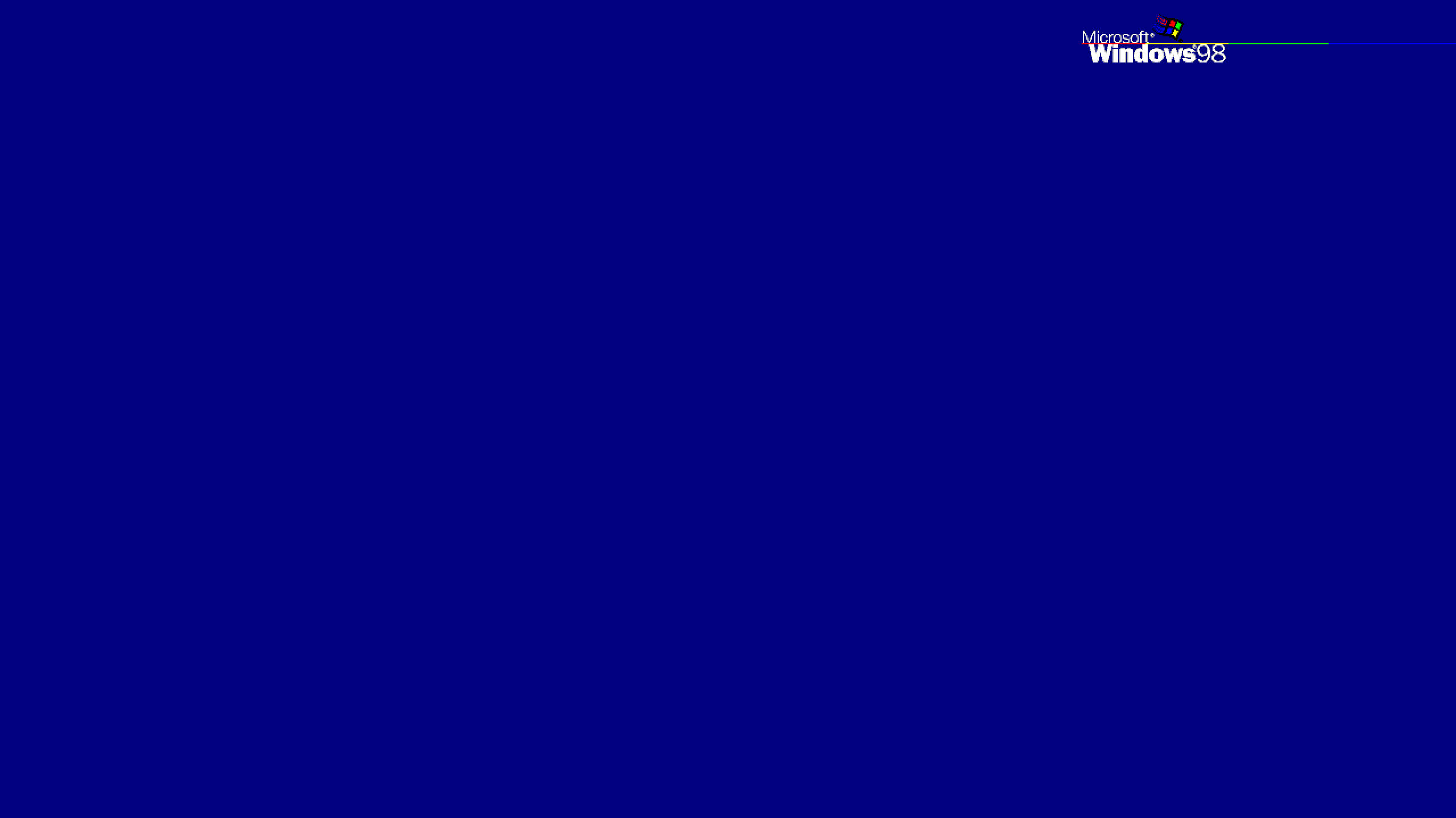 Windows 98: un sistema operativo de Microsoft con casi 20 años Fondos de pantalla