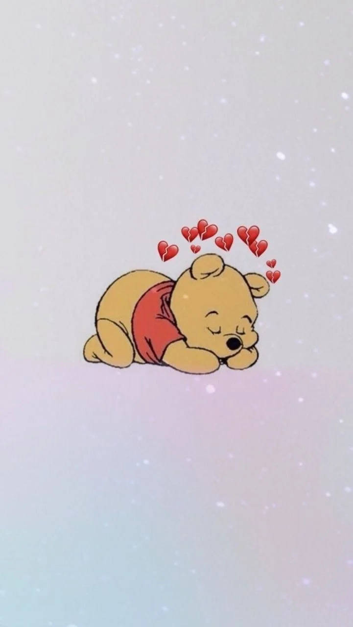 Winnie the Pooh durmiendo estético caricatura Fondos de pantalla