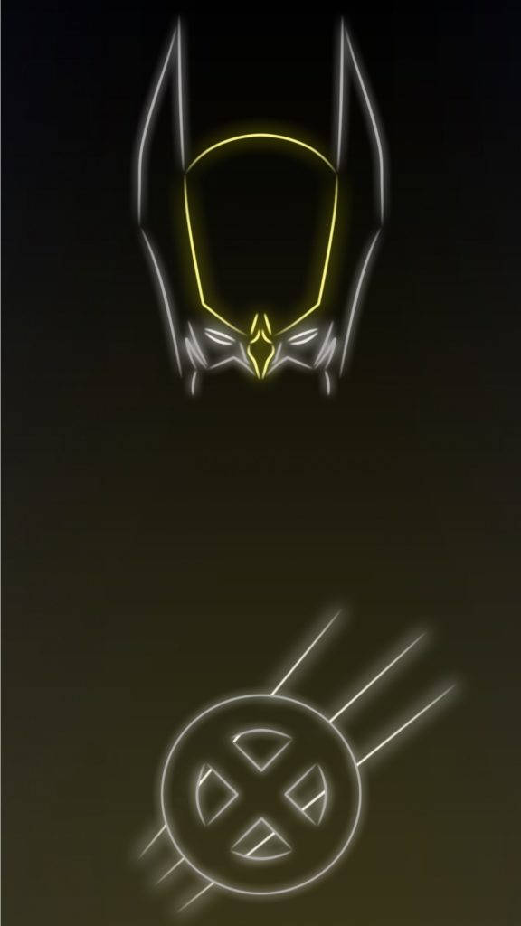 Wolverine Neón para iPhone Fondos de pantalla