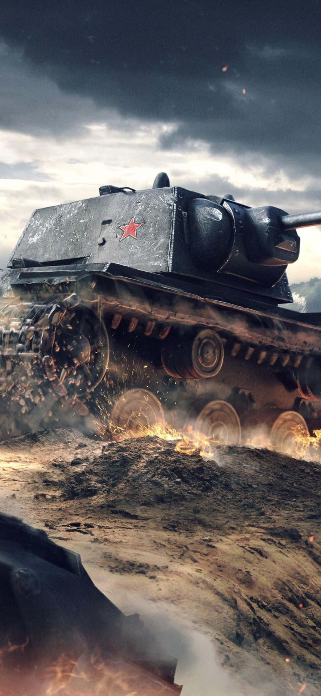 world of tanks - un tanque en el desierto Fondos de pantalla