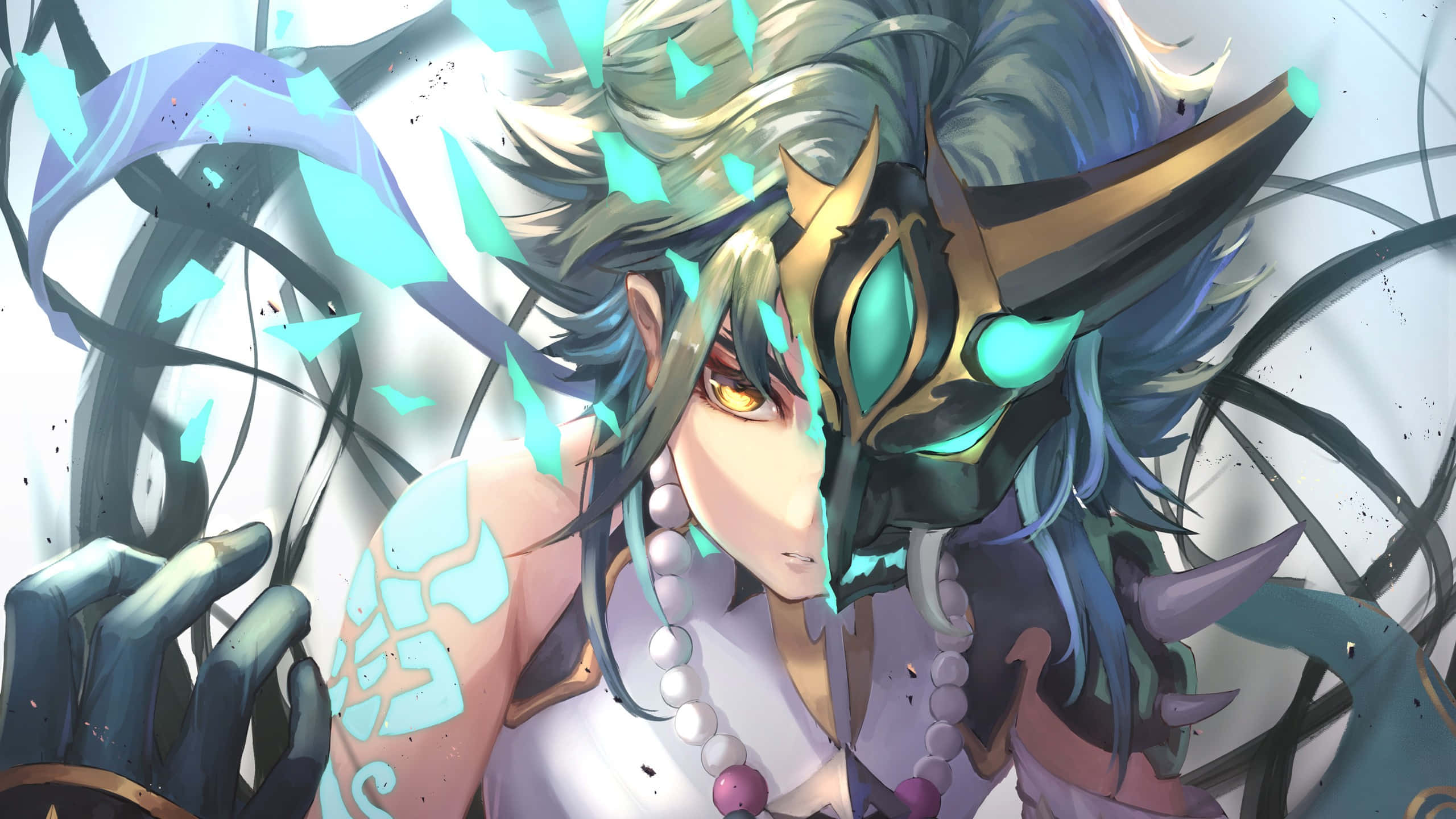 Xiao transformando su mirada fija para PFP Fondos de pantalla