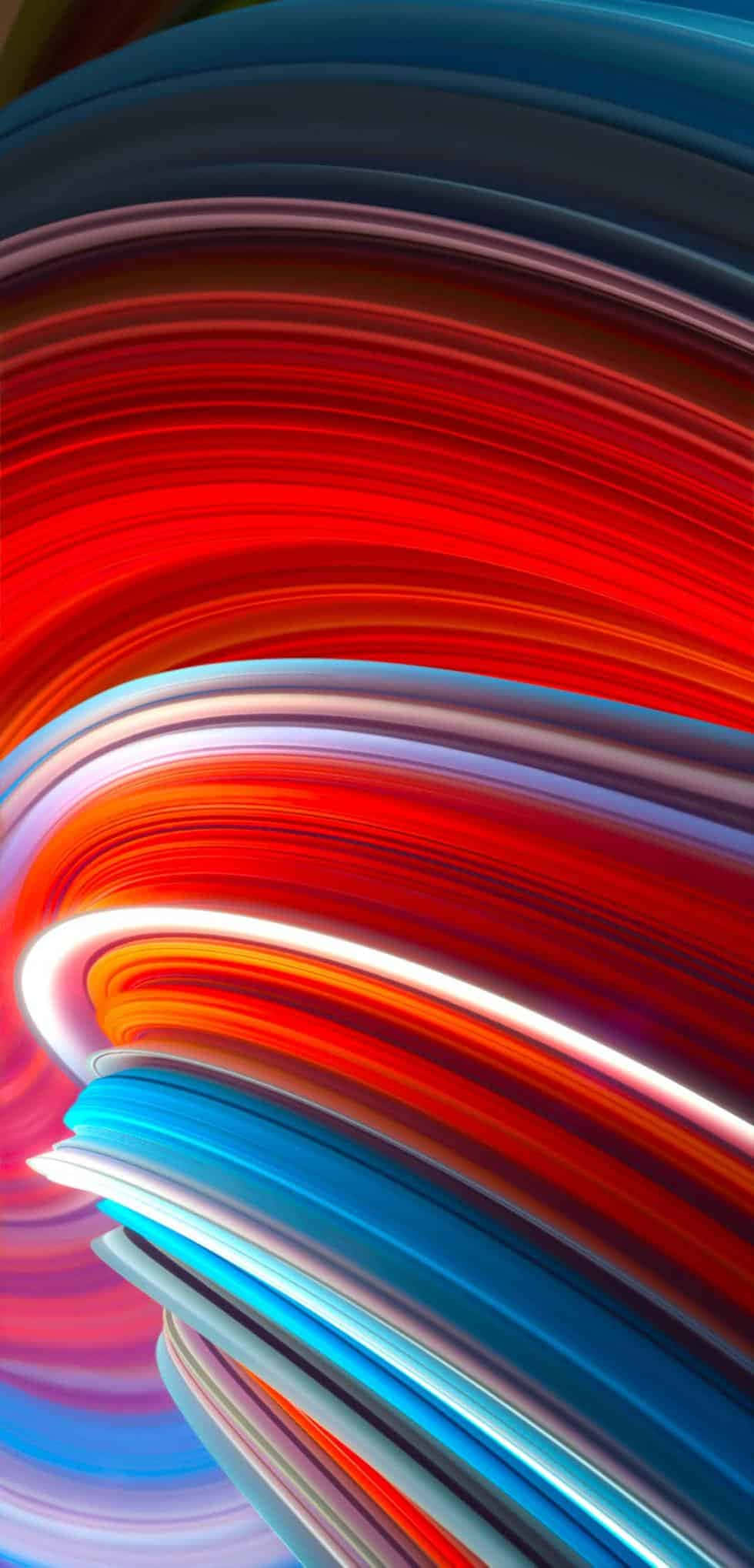 Xiaomi Smartphone sobre Fondo Abstracto Fondos de pantalla
