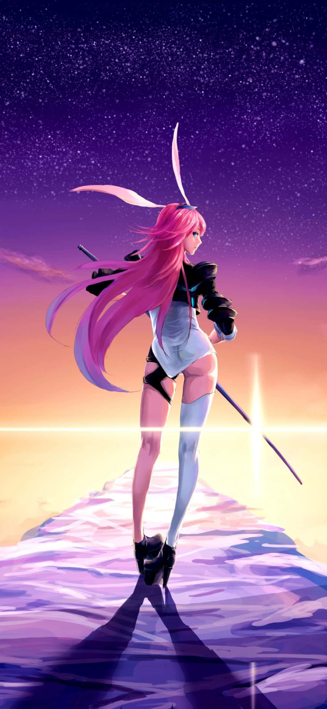 Yea Sakura Honkai Impact pantalla de bloqueo anime videojuego Fondos de pantalla