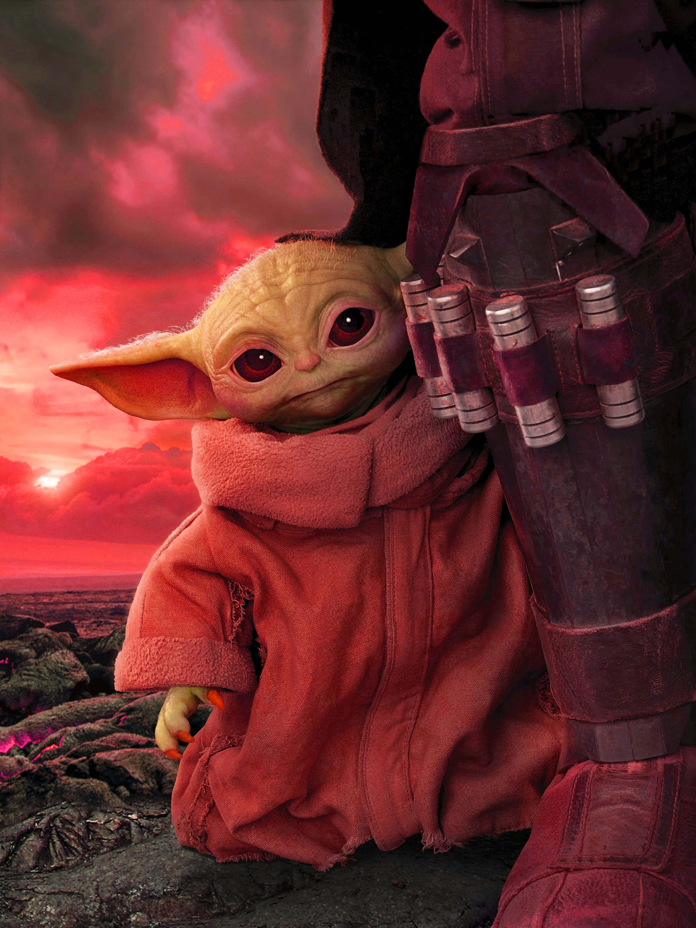 ¡Yoda caricatura en todo su esplendor! Fondos de pantalla