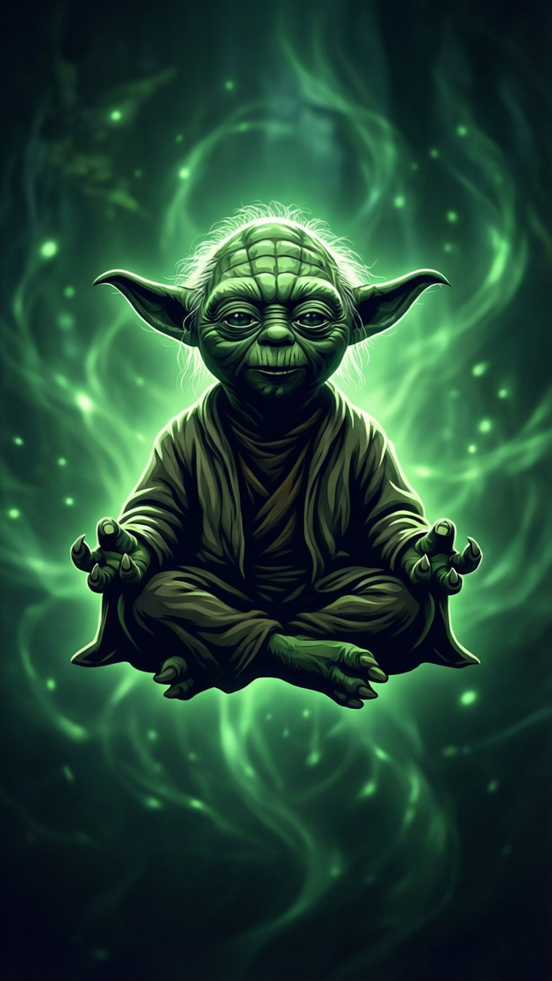 Yoda Meditando Fondos de pantalla