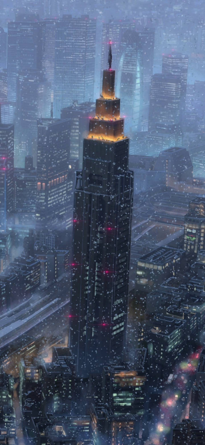 Your Name iPhone Edificio NTT Docomo Fondos de pantalla