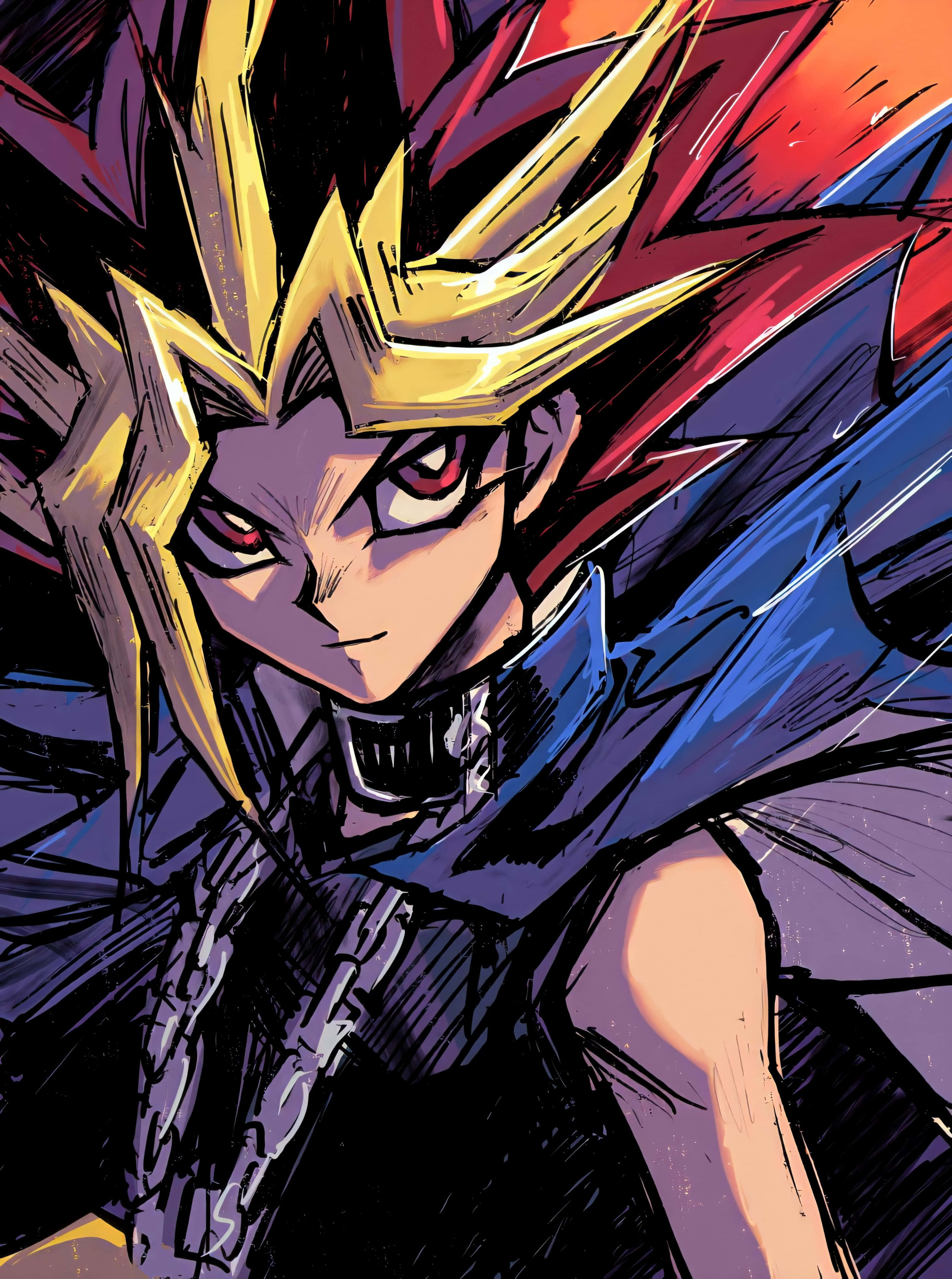 Yugi Muto: El Duelista Maestro en Acción Fondos de pantalla