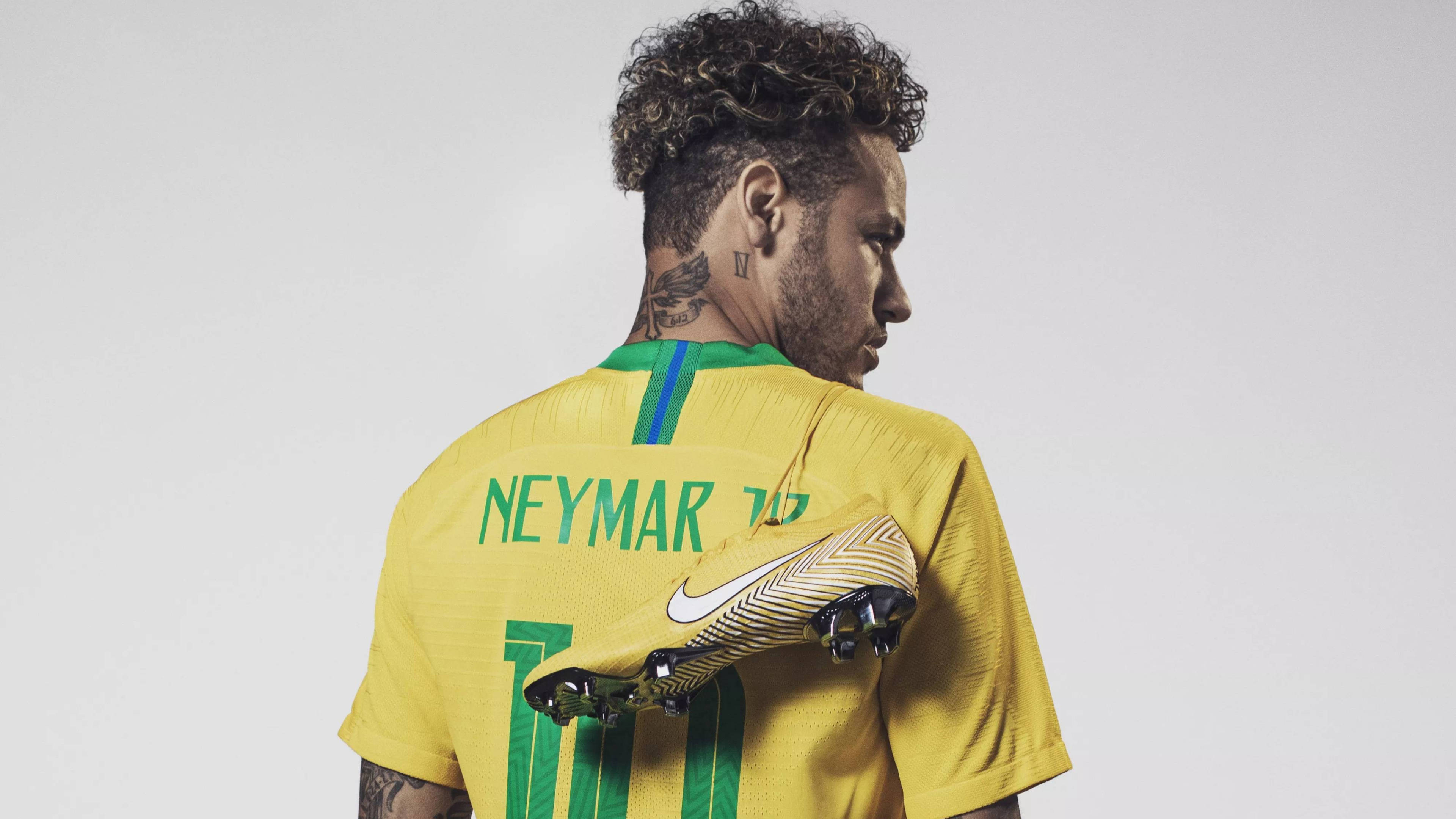 Zapato Nike Amarillo Neymar 4K Fondos de pantalla