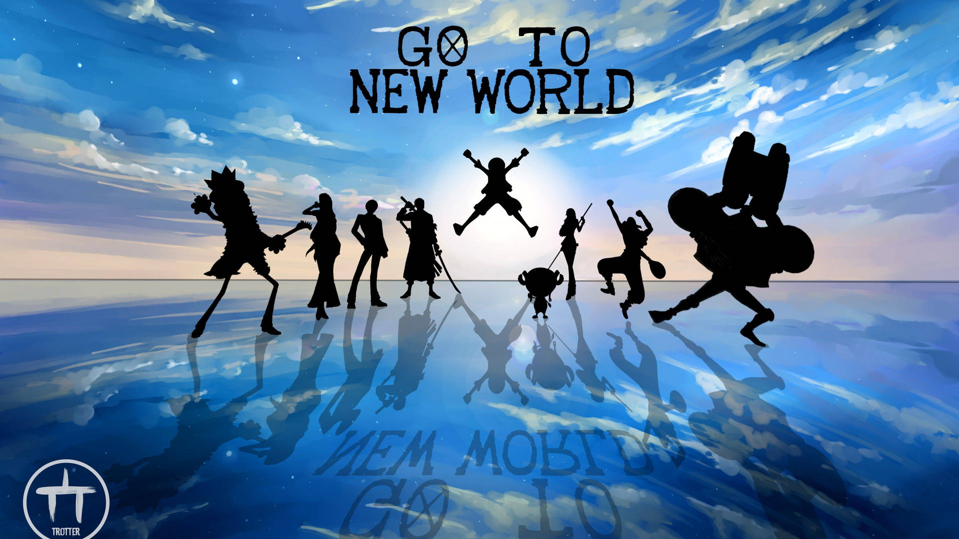 One Piece Ve al Nuevo Mundo wallpaper.