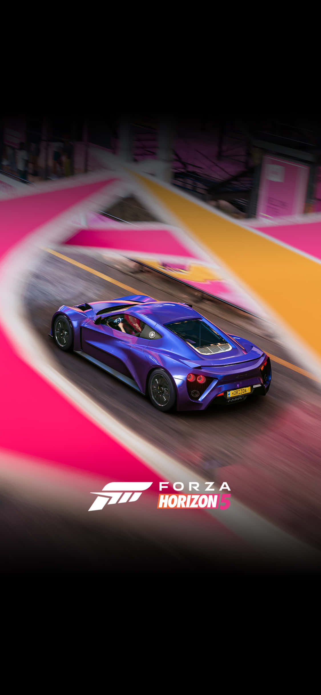 Zenvo azul Fondo iPhone X Forza Motorsport 7 Fondos de pantalla