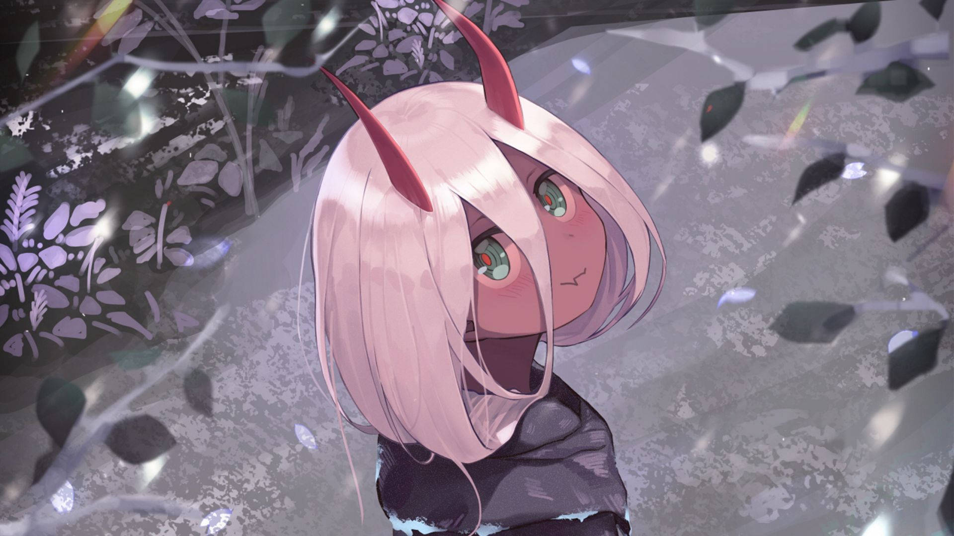 Zero Two Chica Anime Linda Fanart PFP Fondos de pantalla