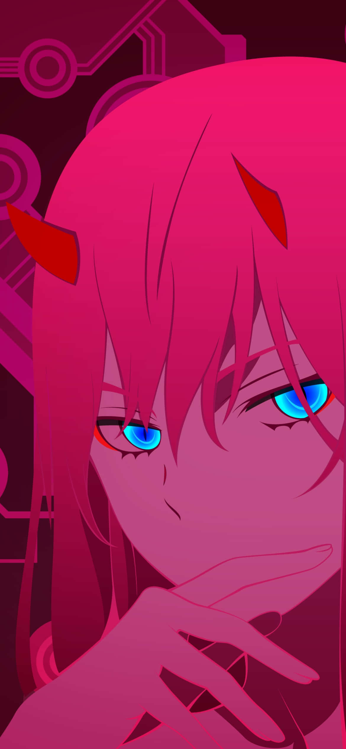 Zero Two del anime Darling in the FranXX Fondos de pantalla