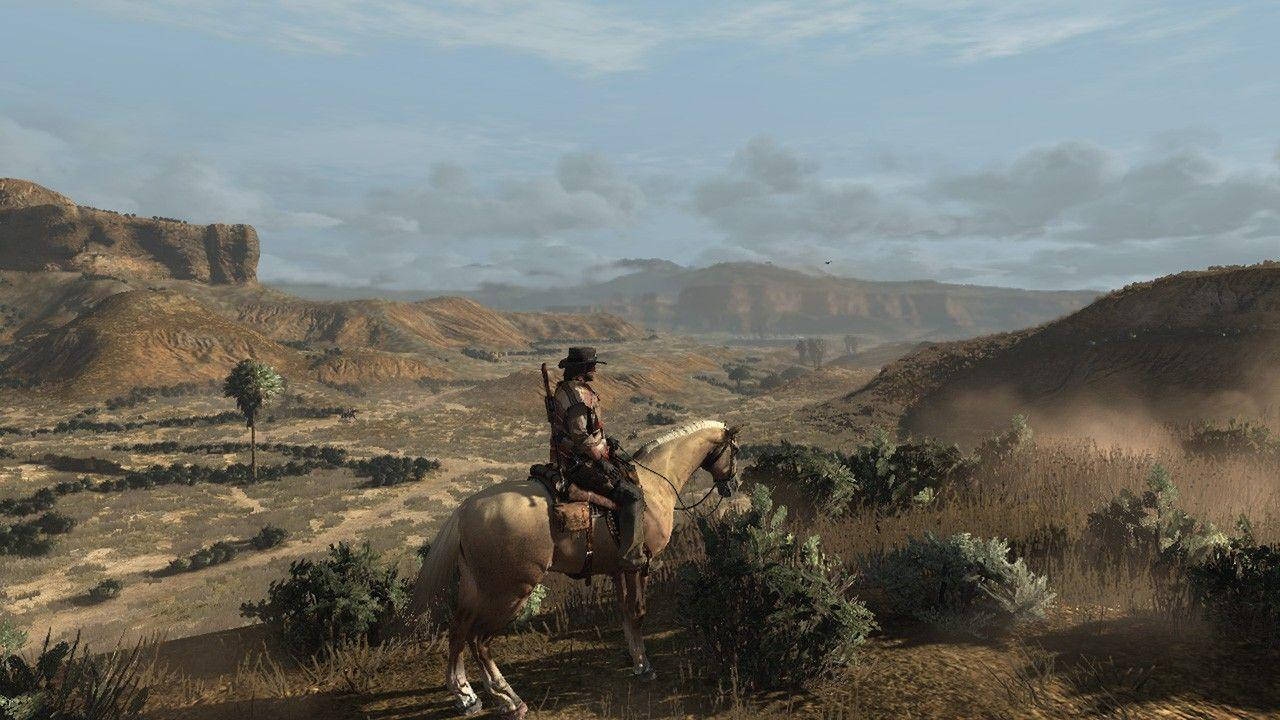 Zona desierta de Red Dead Redemption 2 en 4K Fondos de pantalla