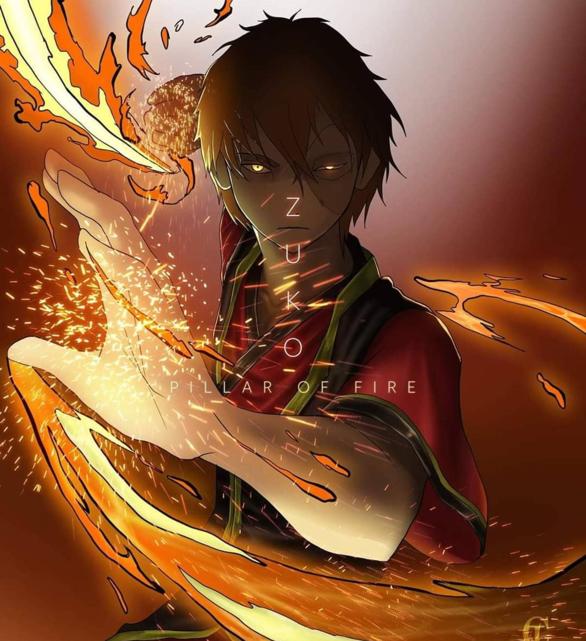 Zuko Pilar de Fuego Fondos de pantalla