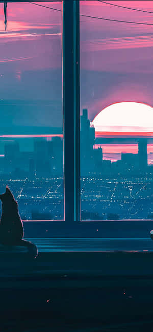 Atardecer Anime Iphone — Vivo X300 Pro Fondos de pantalla