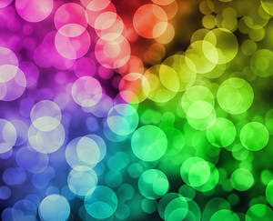 Fondo de pantalla abstracto genial de luces borrosas superpuestas multicolores.