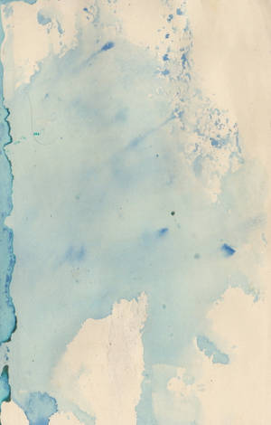 Abstracto Acuarela Azul Estético Simple
