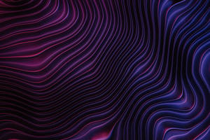 Acto abstracto estético en neón morado