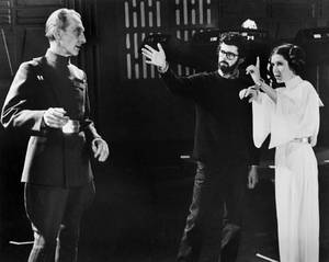 Actor británico legendario Peter Cushing — Star wars Fondos de pantalla