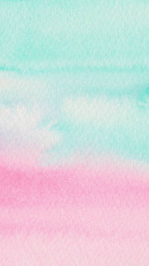 Acuarela rosa y azul — Estética pastel GIF Fondos de pantalla