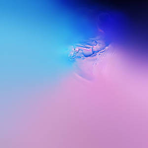 Fondo de pantalla de agua rosa y azul para Galaxy S10 — Samsung Galaxy S20 Fondos de pantalla
