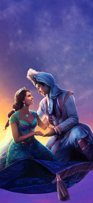 Fondo de pantalla Aladdin Agárrate Fuerte — iPhone 13 Pro Fondos de pantalla