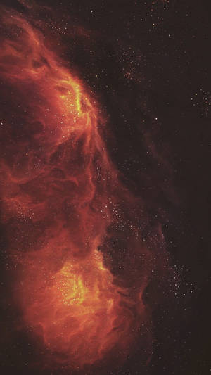 Fenómeno astronómico llameante fondo de pantalla VSCO.
