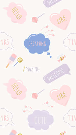 Fondo pastel adorable
