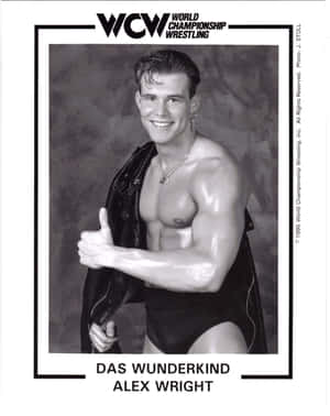 Alex Wright, Estrella Aclamada de la Lucha Libre WCW — Blanco y negro estético Fondos de pantalla