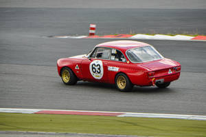 Fondo de pantalla del automóvil coupé Alfa Romeo Giulia GTA Corsa.