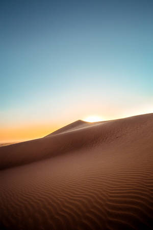 Fondo de Pantalla Amanecer Desierto Egipcio — iPad Mini Fondos de pantalla
