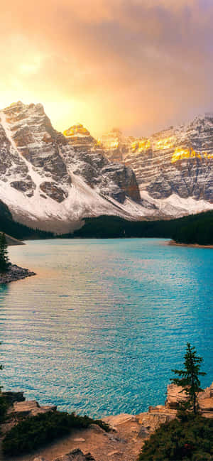 Amanecer en el Parque Nacional Banff — Galaxia A17 Fondos de pantalla