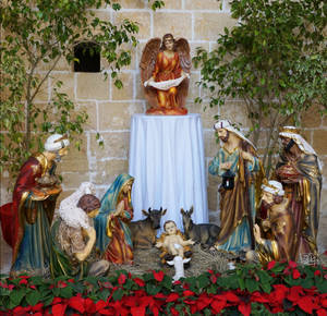 Fondo de pantalla del ángel Gabriel de Navidad — Ángeles de navidad Fondos de pantalla