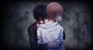 Fondo de pantalla de Anzai y Taira de Anime Oscuro — Anime oscuro GIF Fondos de pantalla