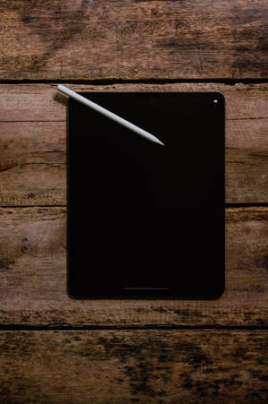 Apple iPad Pro Sobre Madera — iPad Mini Fondos de pantalla
