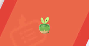 Applin Variocolor en una Atmósfera Vibrante — GIF de videojuego Fondos de pantalla