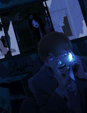 Arataka Reigen mostrando sus poderosas habilidades psíquicas — HMD Terra M Fondos de pantalla