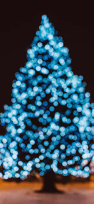 Navidad azul — Oppo Find X Fondos de pantalla